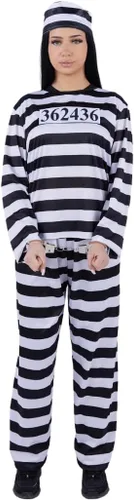 Vista 2 de Party Expert Disfraz de Jailbird