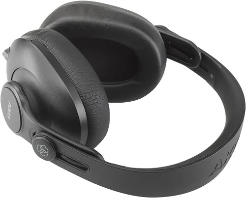 Vista 4 de AKG Pro Audio K361BT - Auriculares inalámbricos o con cable Bluetooth, sobre la oreja, con parte posterior cerrada, ligeros, plegables