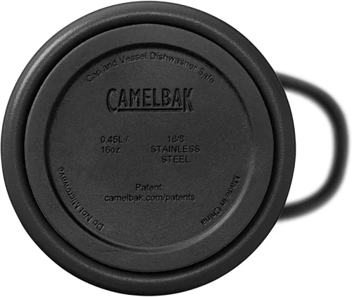 Vista 6 de CamelBak Forge Flow - Taza de viaje aislada de acero inoxidable, color negro, 16 onzas