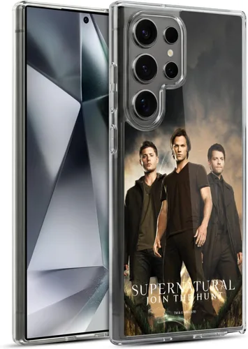 Vista 75 de Head Case Designs Supernatural Sam, Dean & Castiel Key Art - Funda de gel con licencia oficial [protección de grado militar] compatible con Google