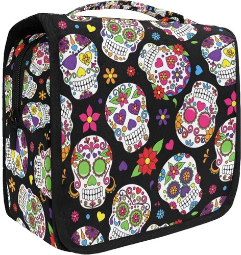 Vista 29 de senya Kit de neceser de viaje colgante, estuche de maquillaje, organizador de cosméticos para hombres y mujeres