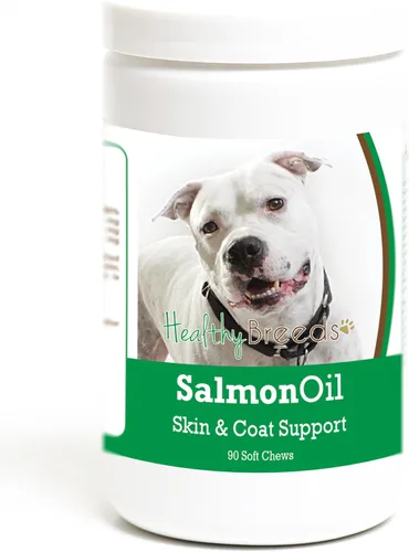 Vista 384 de Healthy Breeds Affenpinscher - Masticables suaves de aceite de salmón, 90