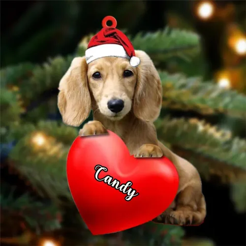 Vista 43 de Adornos de Navidad personalizados para perros, nombre personalizado, adorno de Malamute de Alaska, adornos acrílicos, regalos de Navidad, amantes