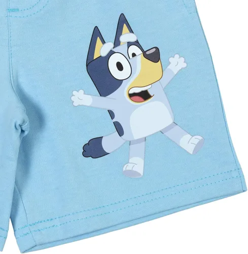 Vista 4 de Bluey Paquete de 2 pantalones cortos de rizo francés