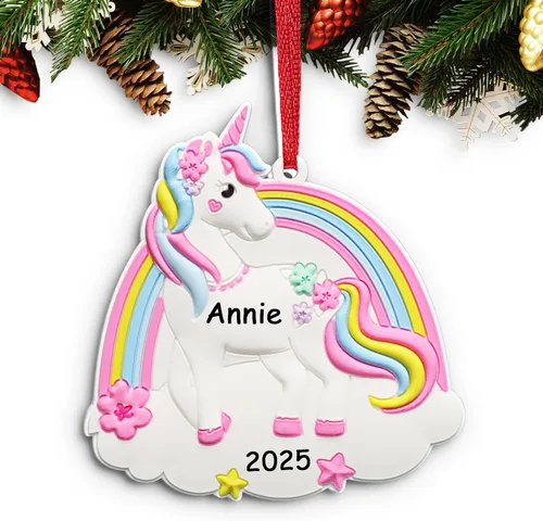 Vista 8 de Adorno de Navidad de Hueso de Perro 2025 Personalizado Decoración Colgante para Cachorros Perros Personalizada Manuscrita Primer Regalo Colgante