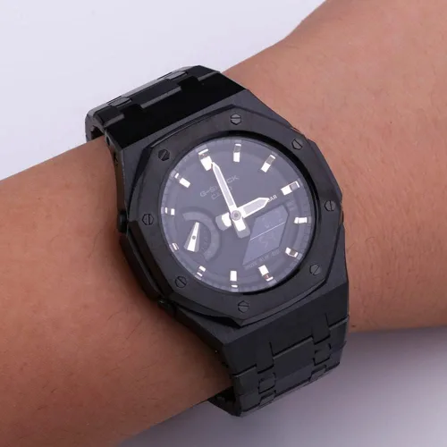 Vista 6 de GA2100 - Kit de repuesto para correa de reloj de metal, accesorios compatibles con relojes Casio G-Shock GA2100GA-2110