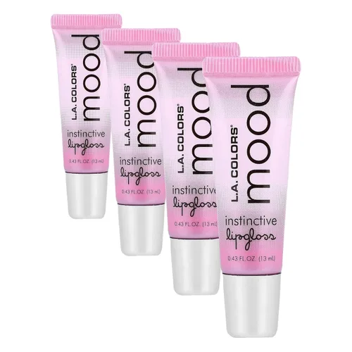 Vista 3 de L.A. COLORS Brillo Labial In The Mood, 0.43 onzas (CBLG340)