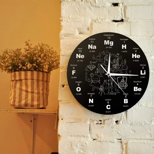 Vista 2 de Tabla periódica de 12 pulgadas de los elementos del arte de la pared
