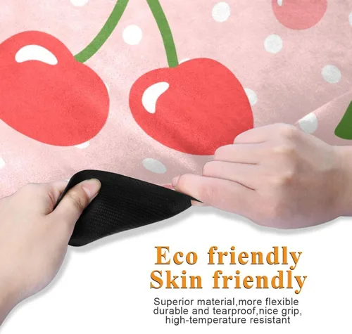 Vista 2 de Tapete de yoga plegable, tapete de ejercicio antideslizante para mujeres y hombres, tapete de entrenamiento de pilates, con bolsa de almacenamiento
