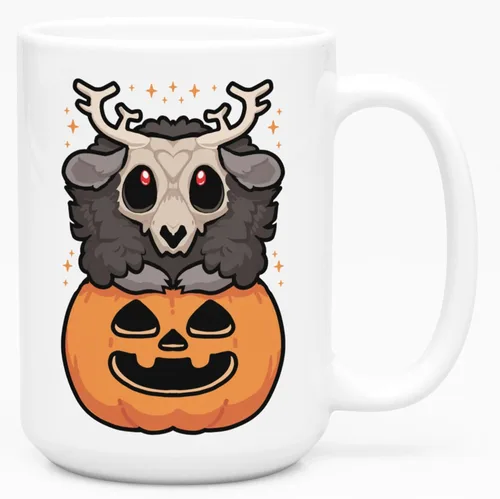 Vista 15 de LookHUMAN Tazas de Halloween Taza de café de Halloween - Tazas de café para decoración ideales para amantes y entusiastas de la decoración - Taza
