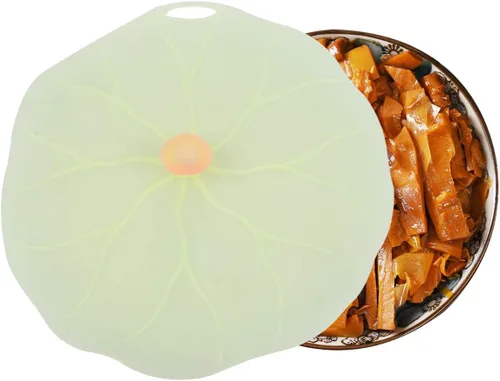 Vista 4 de Hemoton Cubierta de silicona para microondas, tapa sellada para tazón, placa resistente al calor, olla para horno, tapa para conservación