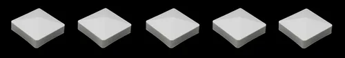 Vista 15 de Pyramid True - Tapa de vinilo de plástico para poste de valla de 4 x 4 pulgadas (3.937 in x 3.937 in), color negro o blanco/múltiples cantidades