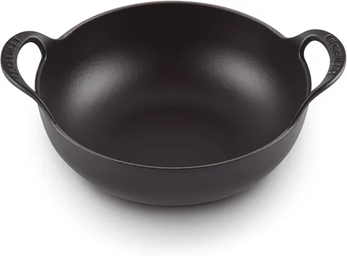 Vista 8 de Le Creuset Plato Balti de hierro fundido esmaltado, 3 cuartos de galón., Llama