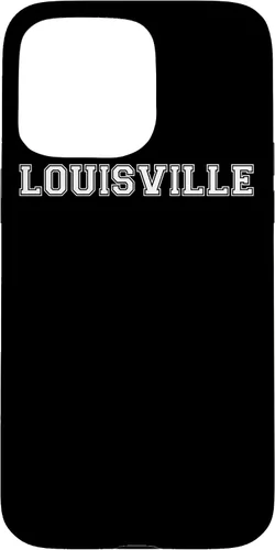 Vista 28 de iPhone 16 College University style Louisville Kentucky Sports Fan Case