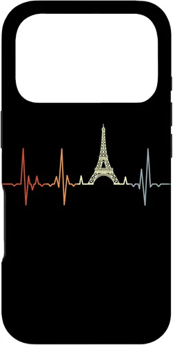 Vista 30 de My Heart Beats For Paris France Eiffel Tower Case for iPhone 16