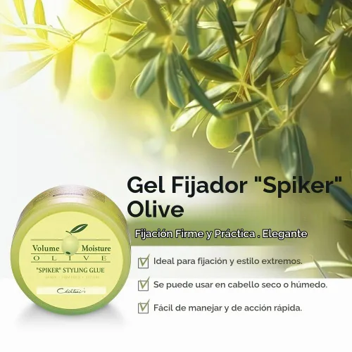 Vista 4 de esuchen "Spiker Styling Cola de oliva 2,84 oz