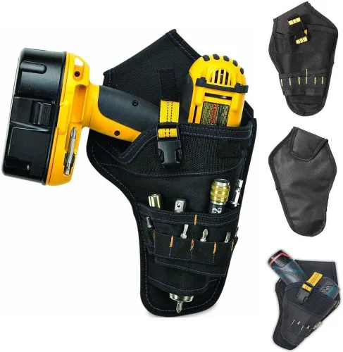 Vista 2 de Funda de taladro de extracción rápida,Funda de conductor de impacto de servicio pesado,Funda de taladro para bolsa de herramientas de conductor