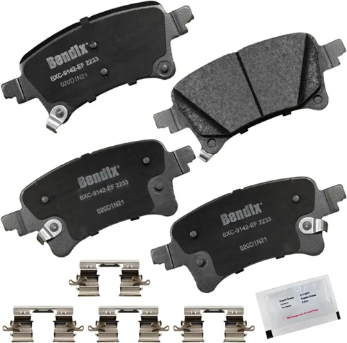 Vista 209 de Bendix Priority1 CFC154 - Juego de pastillas de freno de disco para Avanti II, Century, LeSabre, Regal, Riviera, chasis comercial, DeVille