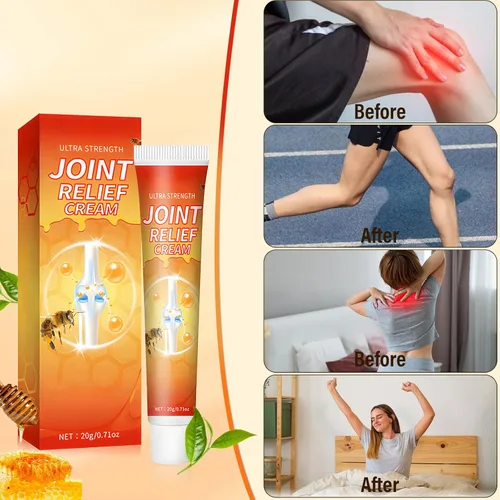 Vista 6 de 4 unidades de crema ultra fuerte para aliviar las articulaciones de rodillas y menisco, nueva crema de gel profesional para las articulaciones, gel