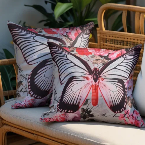 Vista 30 de Decozen Fundas de almohada decorativas con estampado de pájaros con diseño floral para decoración del hogar, sala de estar y dormitorio, funda