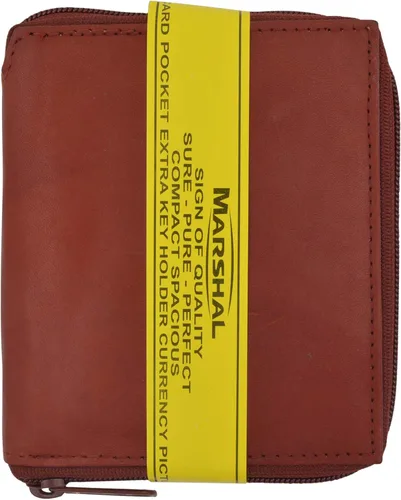 Vista 17 de Masrhal Wallet Billetera Hipster para hombre con cremallera y cremallera más