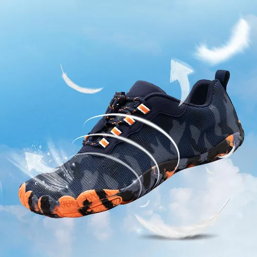 Vista 5 de Zapatos de agua para hombres y mujeres, para exteriores, playa, secado rápido, atléticos, acuáticos, zapatos deportivos para senderismo, escalada