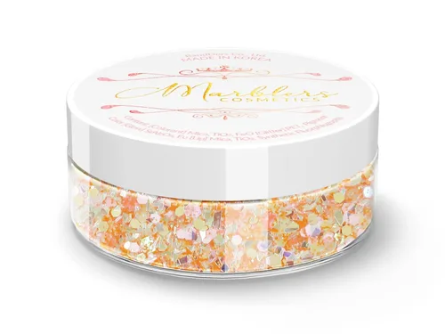 Vista 91 de MARBLERS Polvo de mica natural grueso [perla azul acero] 0.11 onzas (0.11 oz) altamente pigmentado no tóxico, vegano, libre de crueldad animal