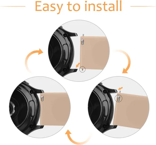 Vista 26 de Vanjua Bandas para Amazfit Active 2 / Bip 3 / 3 Pro Band mujeres hombres, Bip U Pro / Bip / Lite / S / S lite / U, correa de repuesto de silicona