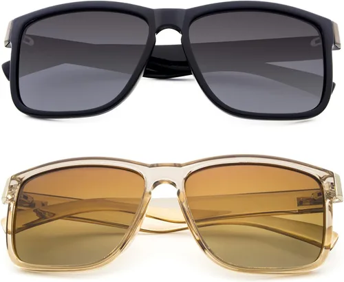 Vista 2 de ANDOILT Gafas de sol cuadradas polarizadas deportivas