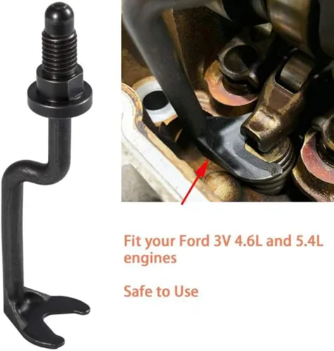 Vista 5 de Herramienta Compresora de Resortes de Válvula para Motores Ford 4.6L 5.4L 6.8L 3V - Servicio de Árboles de Levas, Resortes de Válvula, Sellos