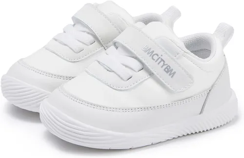 Vista 4 de BMCiTYBM Zapatos de bebé niño niña bebé zapatillas de invierno cálido antideslizante primeros caminantes 6-24 meses