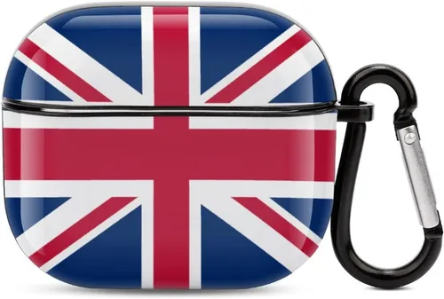 Vista 18 de Lesotho Flag - Funda protectora de cuerpo completo para auriculares Bluetooth para AirPods 3, funda para auriculares con llavero