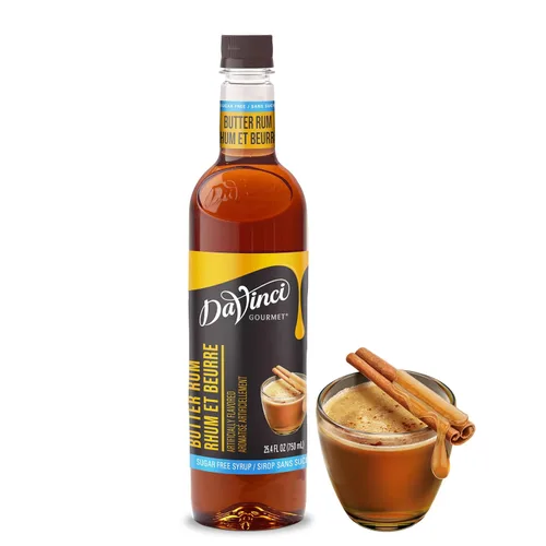 Vista 54 de DaVinci Gourmet - Jarabe de nueces de macadamia sin azúcar, 25.4 onzas líquidas (paquete de 4)