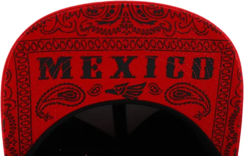 Vista 4 de Trendy Apparel Shop Hecho En Mexico Eagle - Gorra bordada en 3D