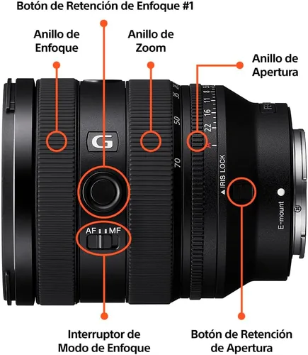 Vista 10 de Sony FE 20-70 mm f/4 G Lente (Sony E)