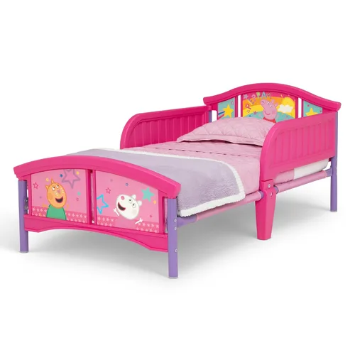 Vista 3 de Delta Children Cama infantil de plástico, Peppa Pig