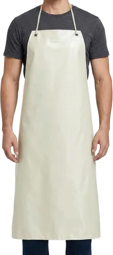 Vista 13 de Xpose Safety Heavy Duty Vinyl Waterproof Aprons, White - For Home, Industrial and Commercial Use - Chemical Resistant