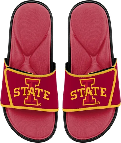 Vista 103 de FOCO Sandalias deportivas de espuma para ducha con logotipo de equipo universitario de la NCAA para hombre