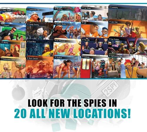 Vista 3 de Juego Spyfall 2 (12 jugadores)