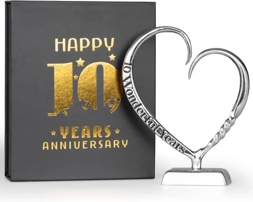 Vista 8 de Regalos de lata de 10 años para él, su décimo aniversario de boda de aluminio Regalo de décimo aniversario