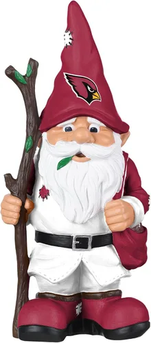 Vista 13 de FOCO NFL Team Logo Holding Stick Garden Statue Outdoor Gnome
