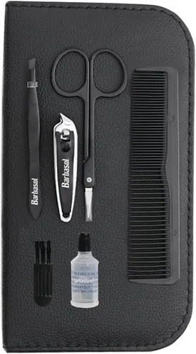 Vista 2 de Barbasol CBG15000KIT - Juego de aseo de viaje para hombre (10 piezas)