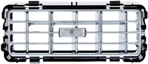 Vista 2 de C2W Ventilación de tablero central de aire acondicionado de plástico cromado para Kenworth T660, W900, T800, C500 200618