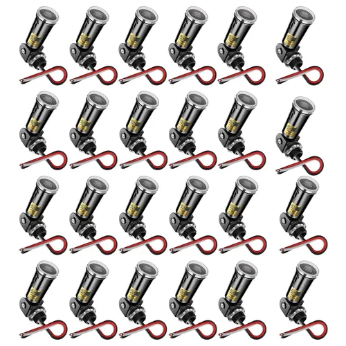 Vista 29 de Greencycle Interruptor de luz basculante negro de un solo polo, interruptor de luz de paleta de 15 amperios, interruptores Sp blancos, 120V-277V CA