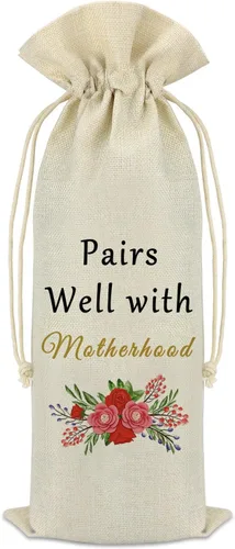 Vista 8 de Anuncio de embarazo para tía Bolsa de vino promovida a tía, ideas de regalo de nueva tía, anuncios de embarazo para hermana mejor amiga, regalo
