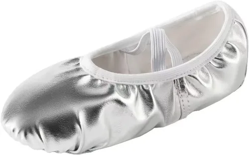 Vista 7 de missfiona Zapatillas de ballet de cuero PU para mujer Negro