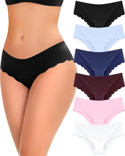 Vista 17 de FINETOO sin costuras para mujer Beige
