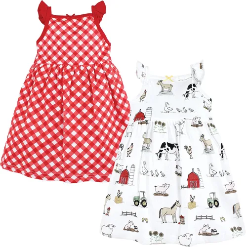 Vista 42 de Hudson Baby Vestidos de algodón para niña Bosque encantado