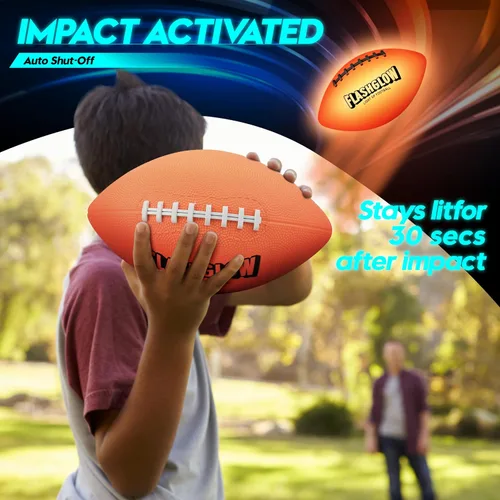 Vista 8 de Fútbol luminoso para niños: brilla en la oscuridad - Juguetes para niños adolescentes de 8 a 15 años - Ideas de regalo para cumpleaños, Navidad