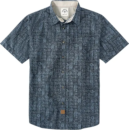Vista 26 de Dubinik® Camisas de manga corta con botones para hombre, 100% algodón, a cuadros, camisas casuales con bolsillo
